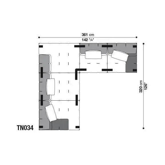 Tufty-Too Sofa | B&B Italia | JANGEORGe Interior Design
