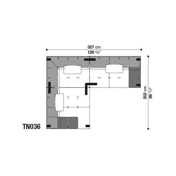 Tufty-Too Sofa | B&B Italia | JANGEORGe Interior Design
