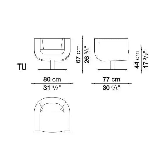 Tulip Armchair | B&B Italia | JANGEORGe Interior Design