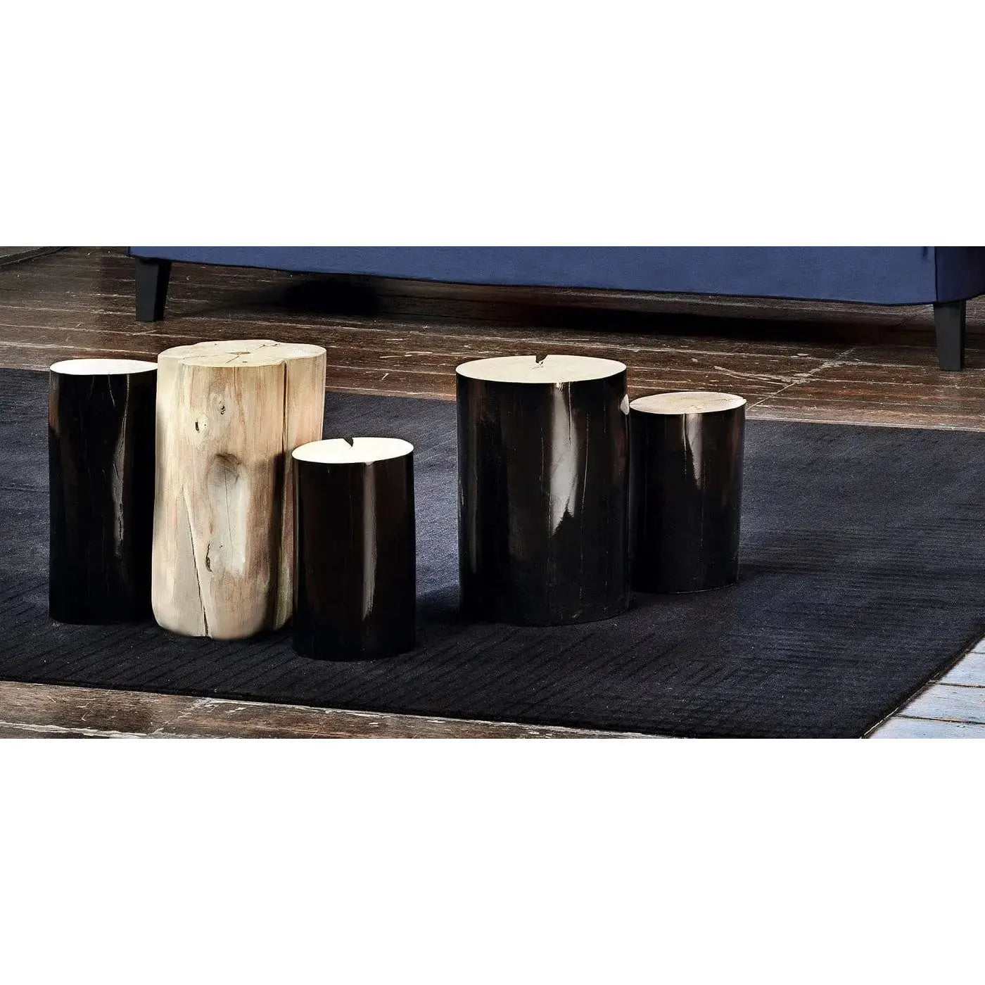 Brick Natural Barked Hornbeam Trunk Section | Gervasoni | JANGEORGe Interior Design