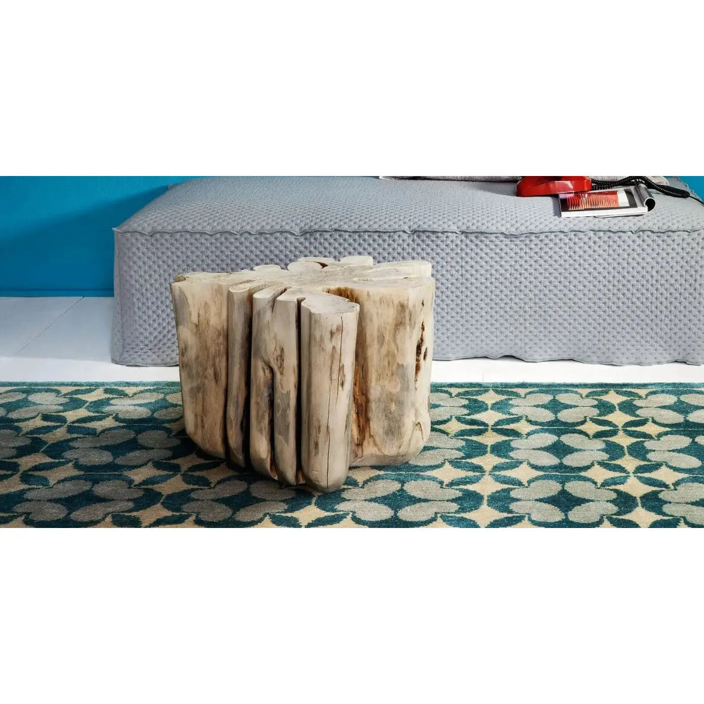 Brick Natural Barked Hornbeam Trunk Section | Gervasoni | JANGEORGe Interior Design