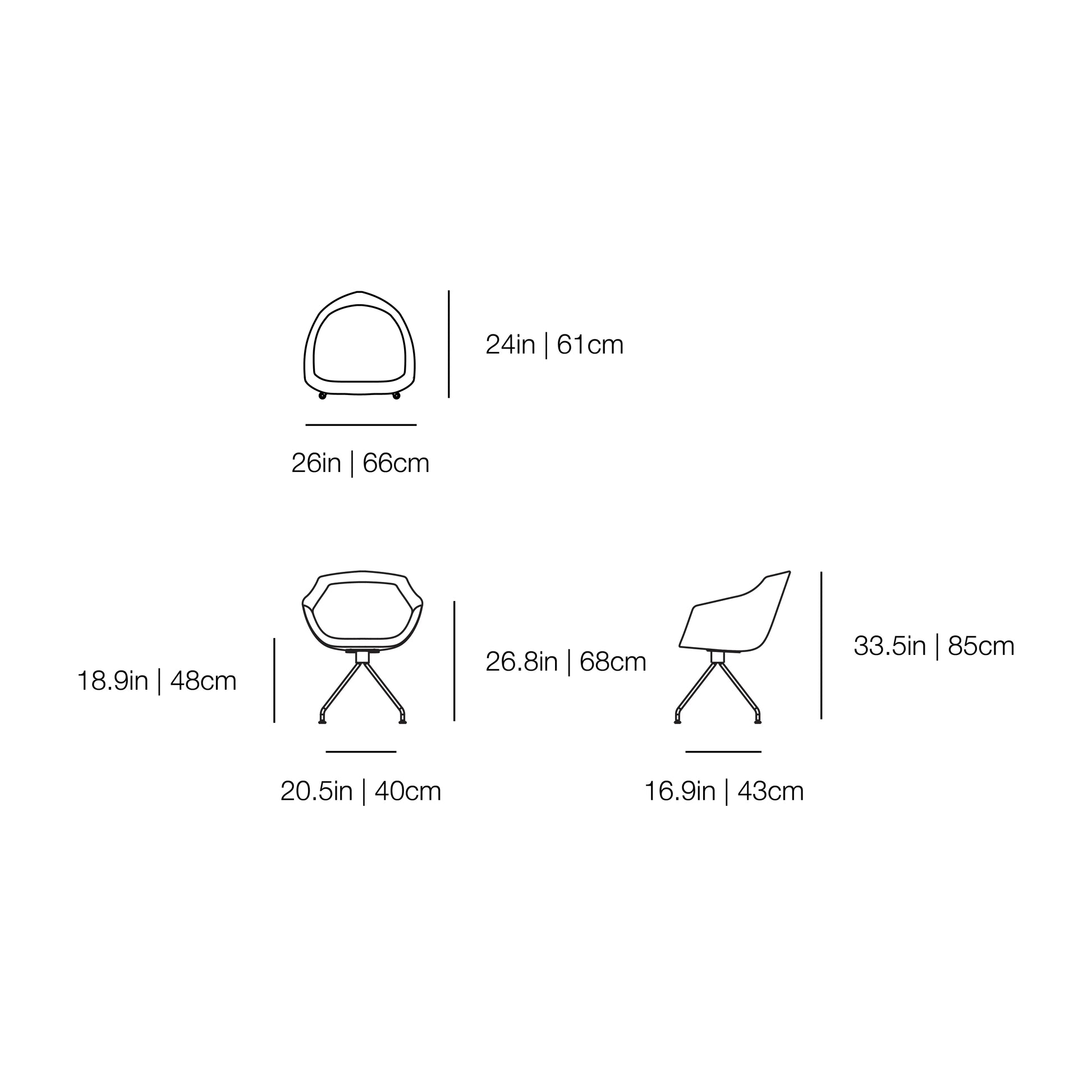 ON SALE FLOOR MODEL: Canal Chair Ton Sur Ton - Dining Chair | Moooi | JANGEORGe Interior Design