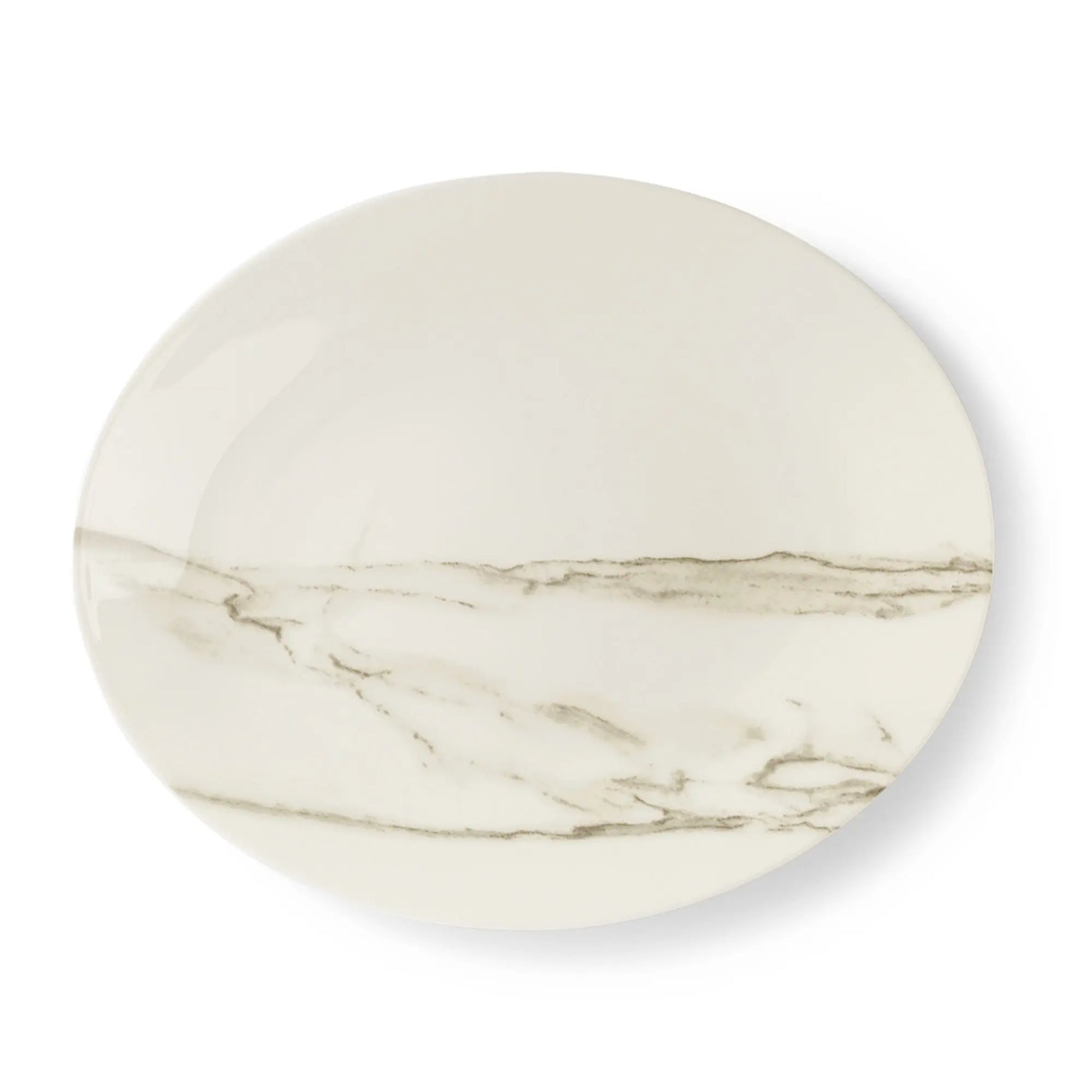 Carrara - Oval Platter 12.6in | 32cm (Ø) - JANGEORGe Interiors & Furniture