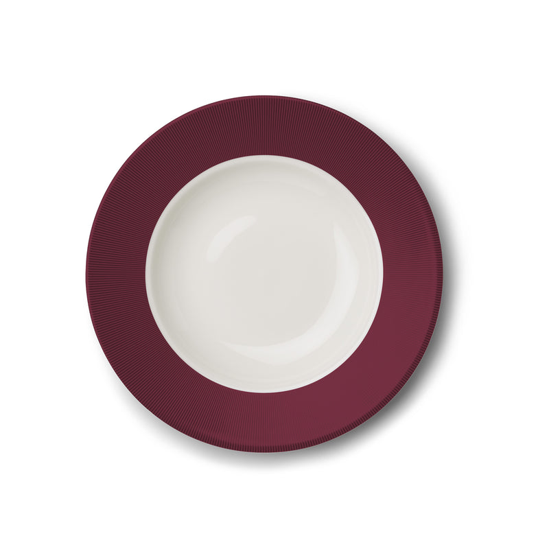 Excelsior - Soup Plate Bordeaux 9.8in | 25cm (Ø)