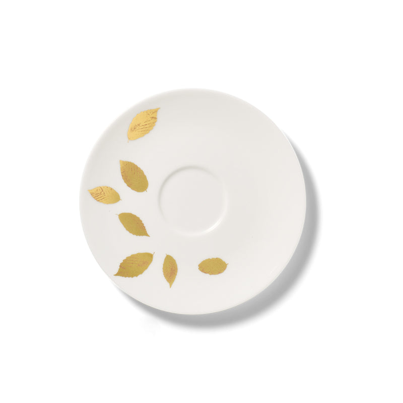 Gold Leaf - Set Coffee Cup & Saucer Gold 8.4 FL OZ | 0.25L