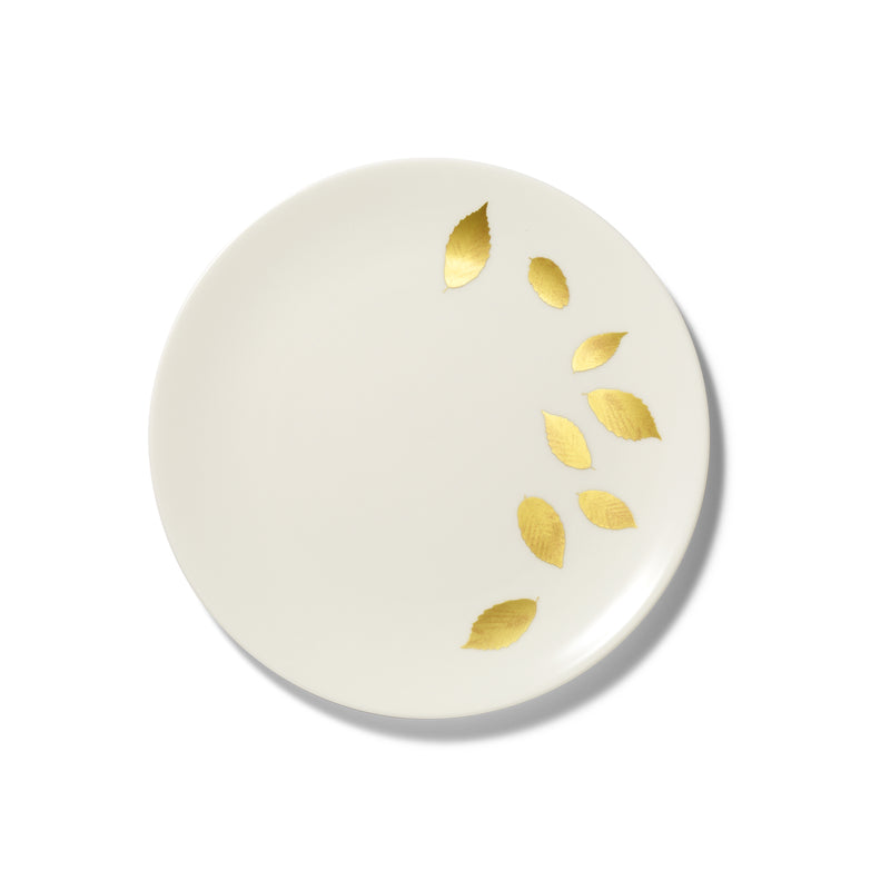 Gold Leaf - Dessert Plate Gold 8.3in | 21cm (Ø)