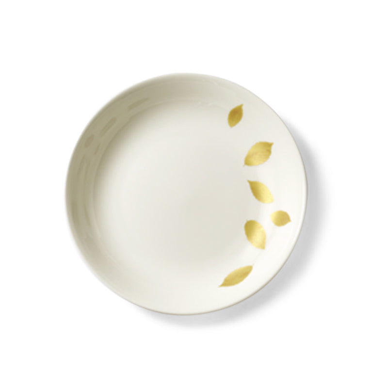 Gold Leaf - Soup Plate Gold 8.8in | 22.5cm (Ø)