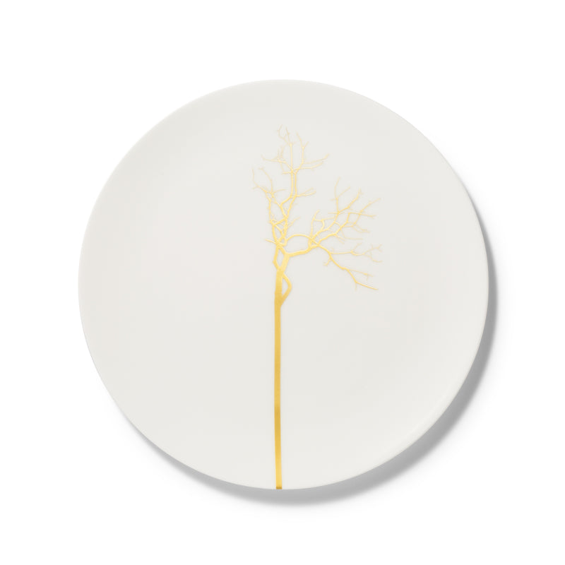 Golden Forest - Dinner Plate Gold 10.2in | 26cm | Dibbern | JANGEORGe Interior Design