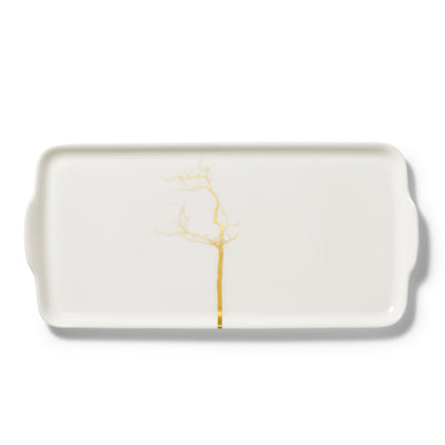 Golden Forest - Rectangular Platter 5.9x12.6in | 15x32cm | Dibbern | JANGEORGe Interior Design