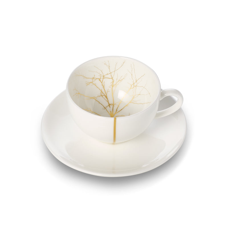 Golden Forest - Set Coffee Cup & Saucer 8.4 FL OZ | 0.25L