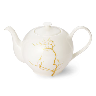 Golden Forest - Tea Pot Gold 43.9 FL OZ | 1.3L | Dibbern | JANGEORGe Interior Design