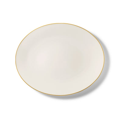 Golden Lane - Oval Platter Gold 12.6in | 32cm (Ø) | Dibbern | JANGEORGe Interior Design