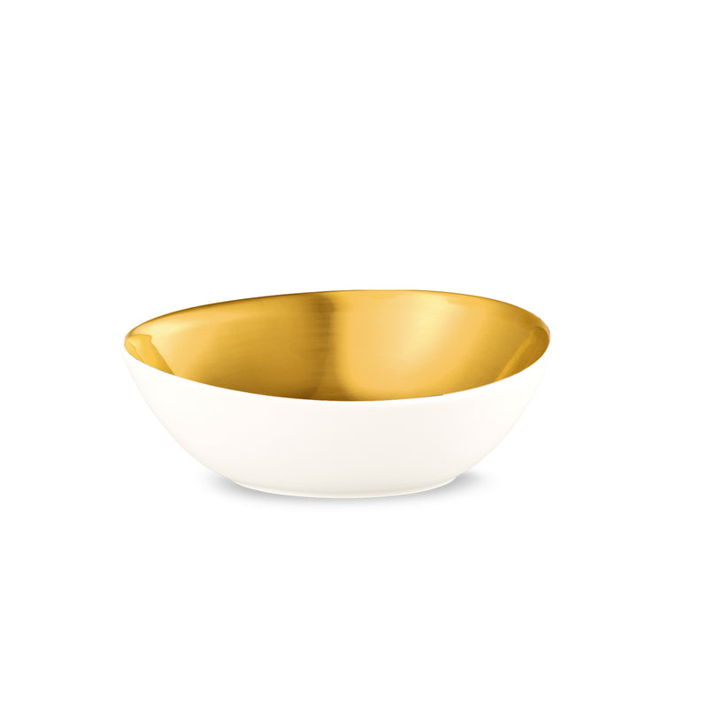 Goldrausch (Goldfever) - Dessert Bowl Gold 10.1 FL OZ | 0.3L, 5.5in | 14cm | Dibbern | JANGEORGe Interior Design