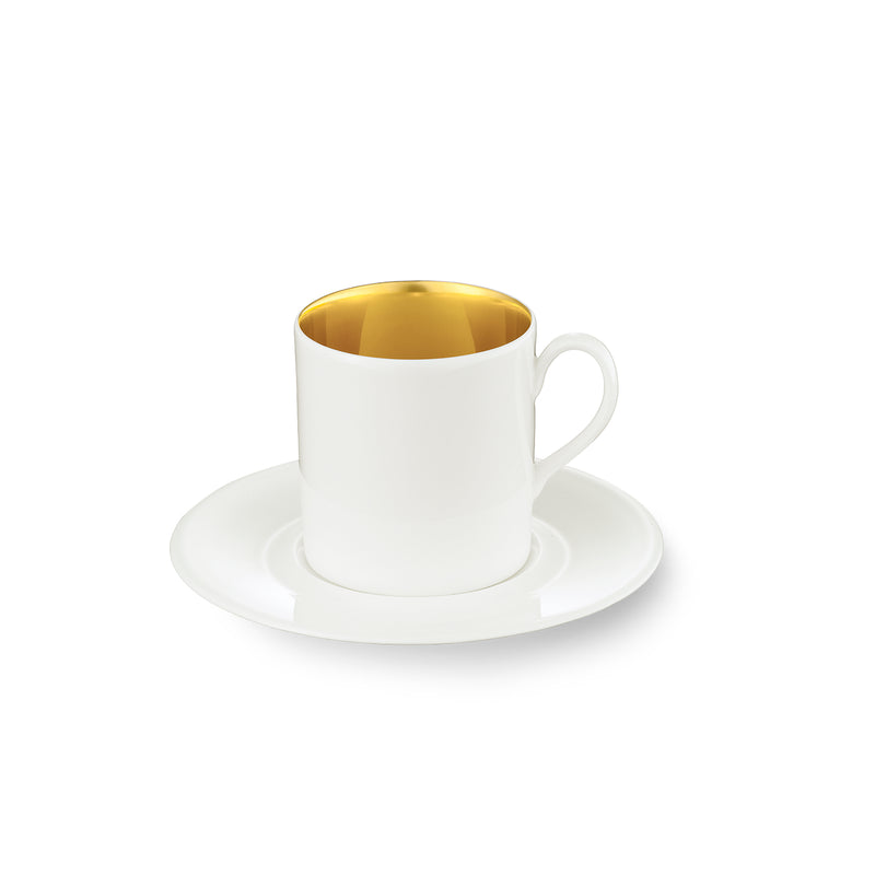 Goldrausch (Goldfever) - Espresso Cup Cylindrical Gold 3.3 FL OZ | 0.1L | JANGEORGe Interiors & Funiture 