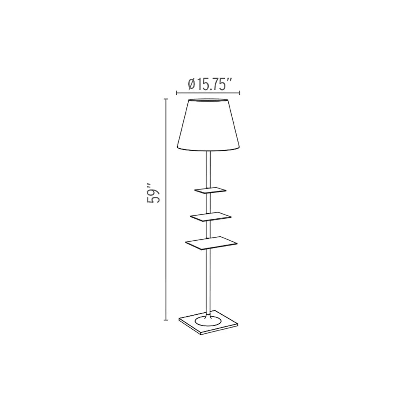 Bibliotheque Nationale Floor Lamp | Flos | JANGEORGe Interior Design