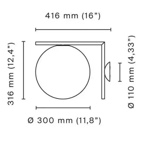 IC Lights Ceiling / Wall Lamp | Flos | JANGEORGe Interior Design
