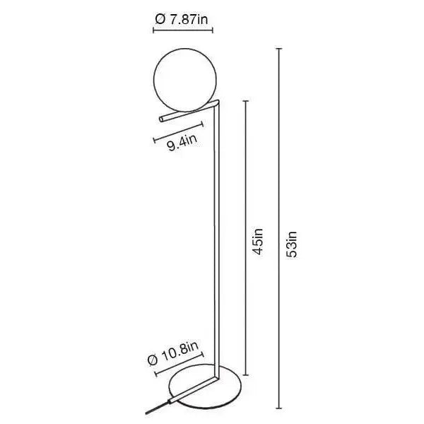 IC Lights F1 Floor Lamp | Flos | JANGEORGe Interior Design