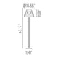 Ktribe F2 Floor Lamp | Flos | JANGEORGe Interior Design