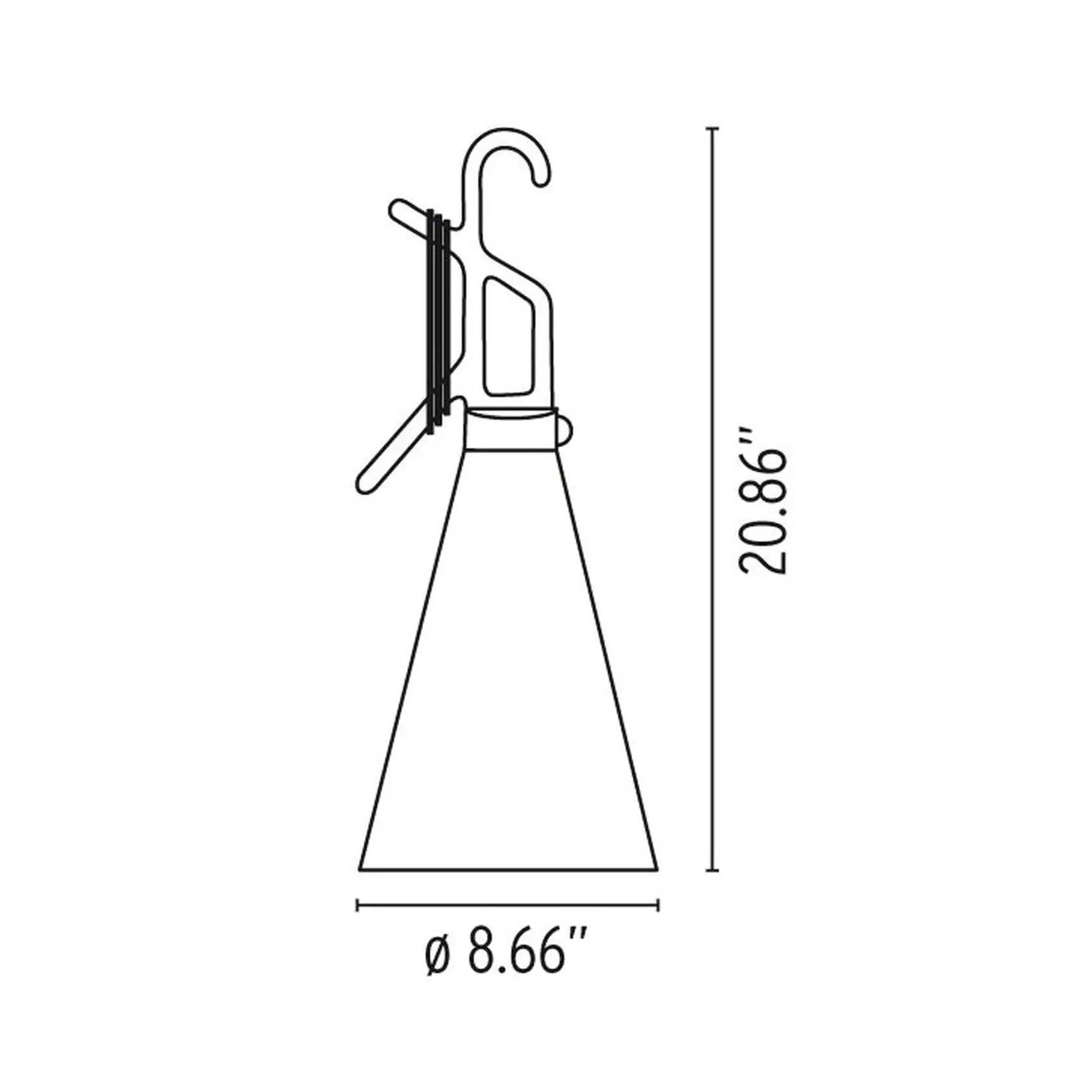 May Day Utility LED Dimmable Lamp | Flos | JANGEORGe Interior Design