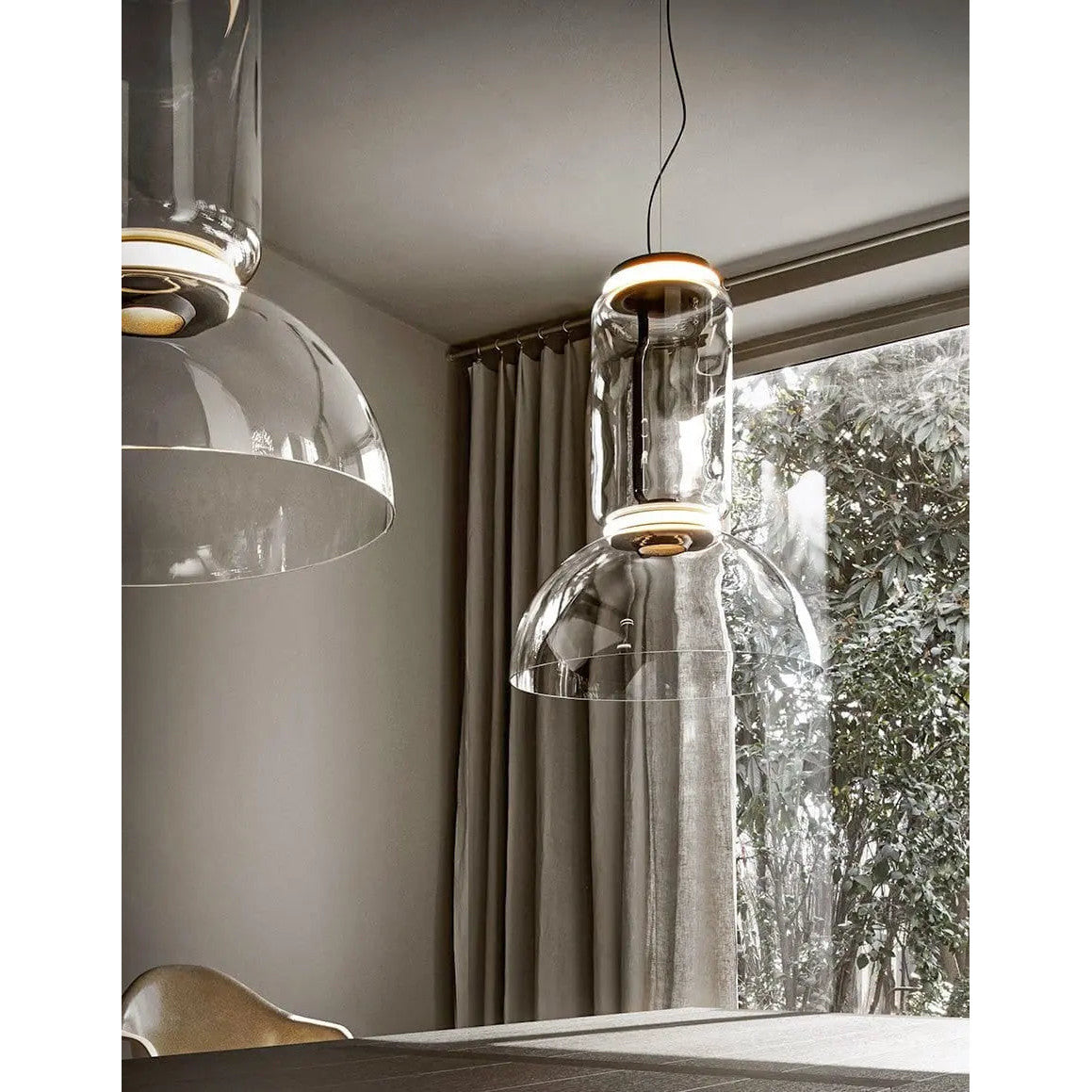 Noctambule Pendant with Cone Shade | Flos | JANGEORGe Interior Design
