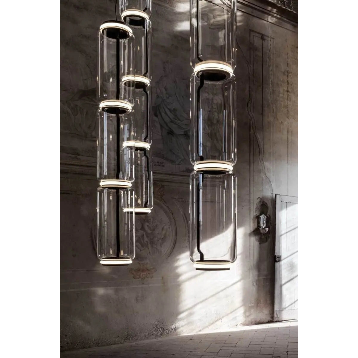 Noctambule Pendant with High Cylinders | Flos | JANGEORGe Interior Design
