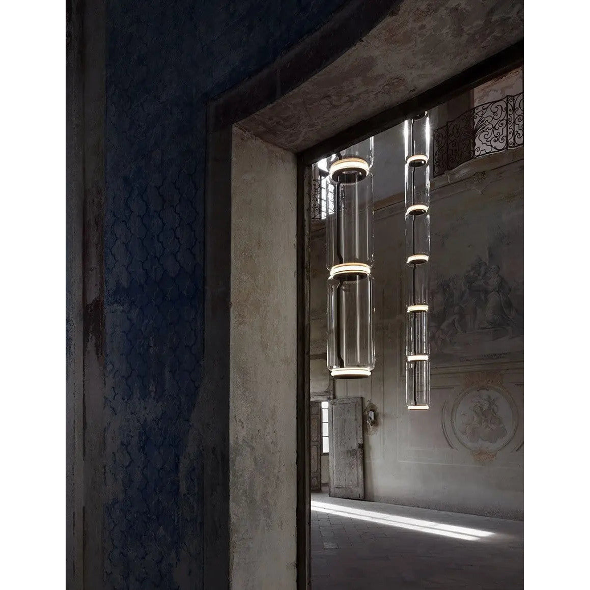 Noctambule Pendant with Low Cylinders | Flos | JANGEORGe Interior Design