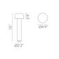 Bellhop Bollard Outdoor Lighting | Flos | JANGEORGe Interior Design
