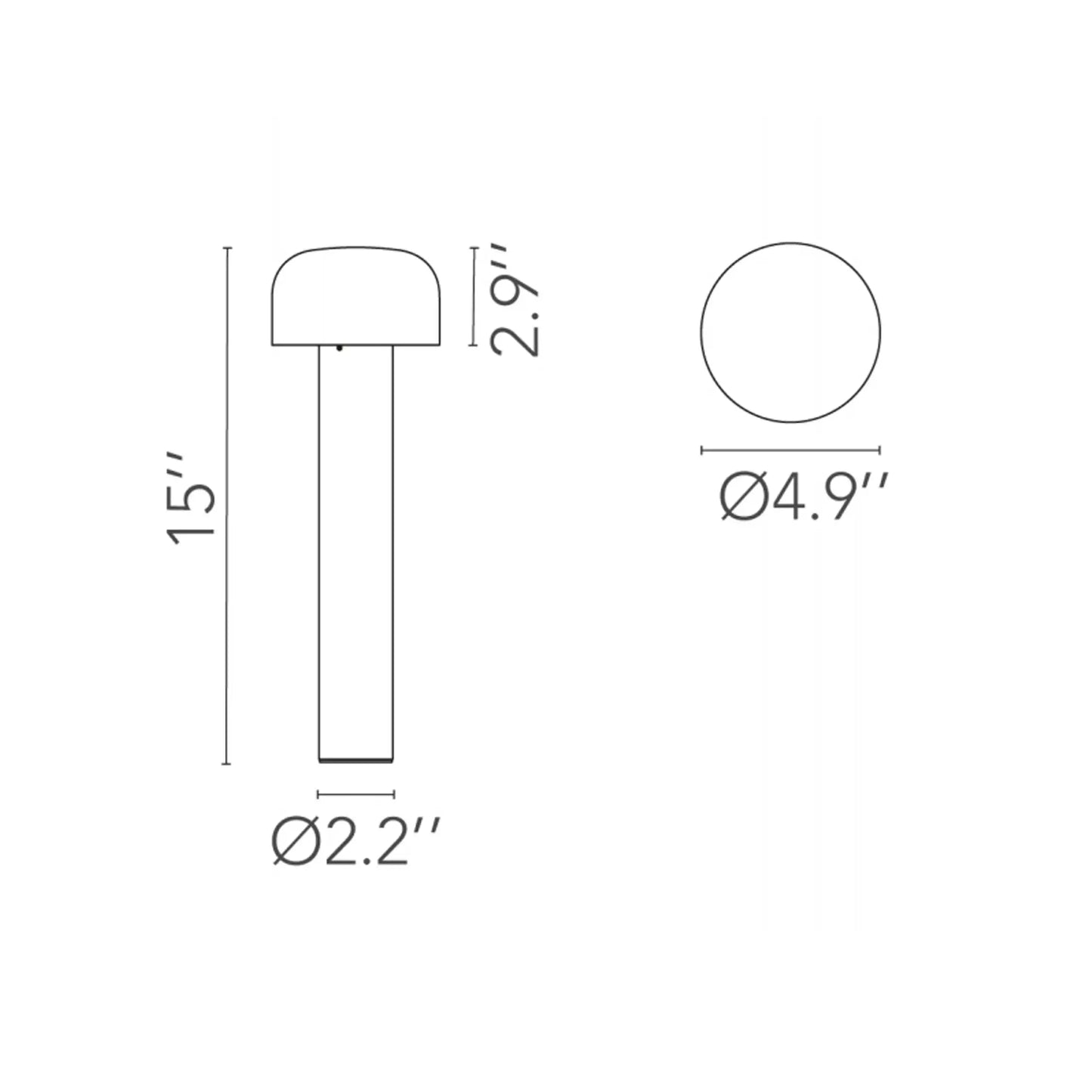 Bellhop Bollard Outdoor Lighting | Flos | JANGEORGe Interior Design