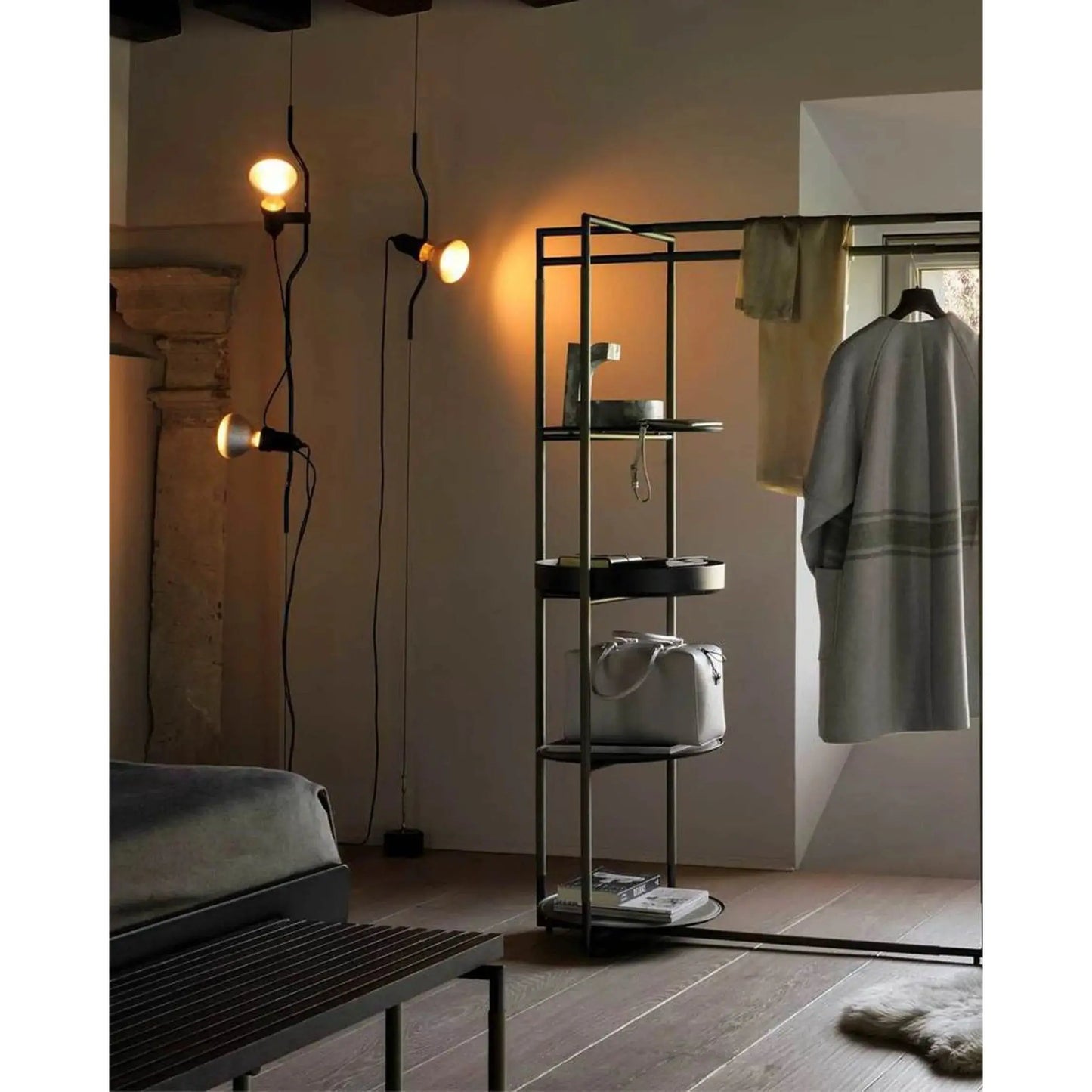 Parentesi - Pendant Ceiling Lamp Dimmable | Flos | JANGEORGe Interior Design