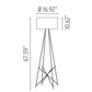 Ray F2 Floor Lamp | Flos | JANGEORGe Interior Design