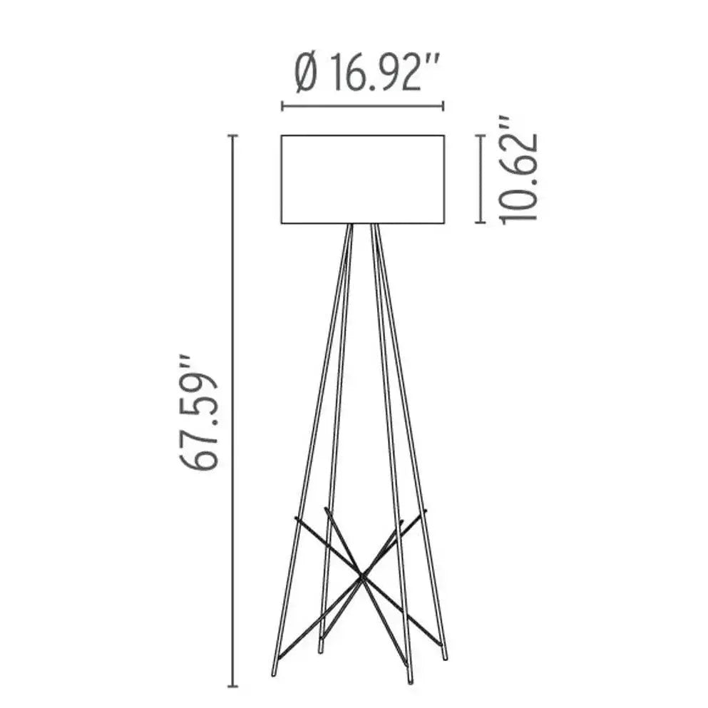 Ray F2 Floor Lamp | Flos | JANGEORGe Interior Design