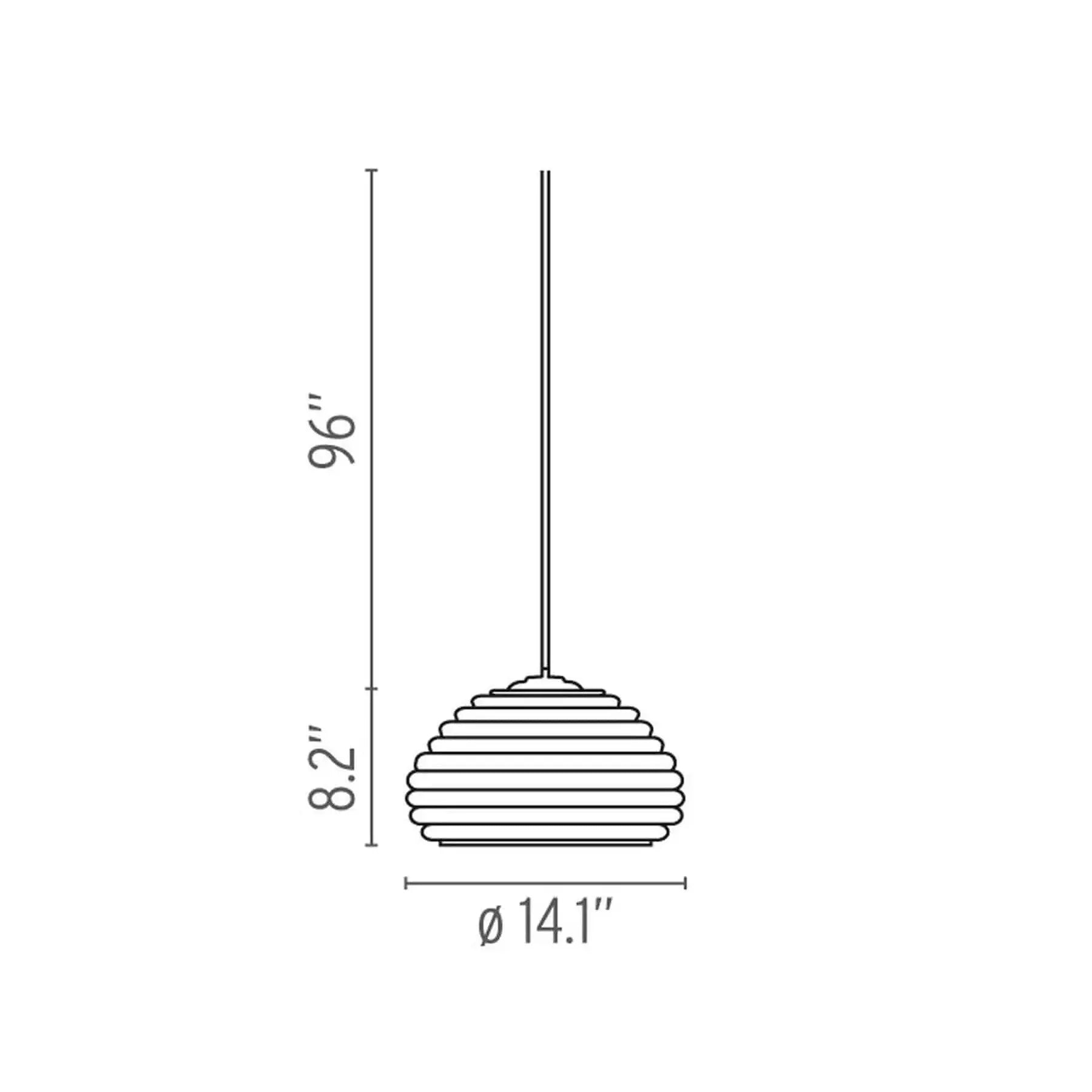 Splügen Braü Pendant Light | Flos | JANGEORGe Interior Design