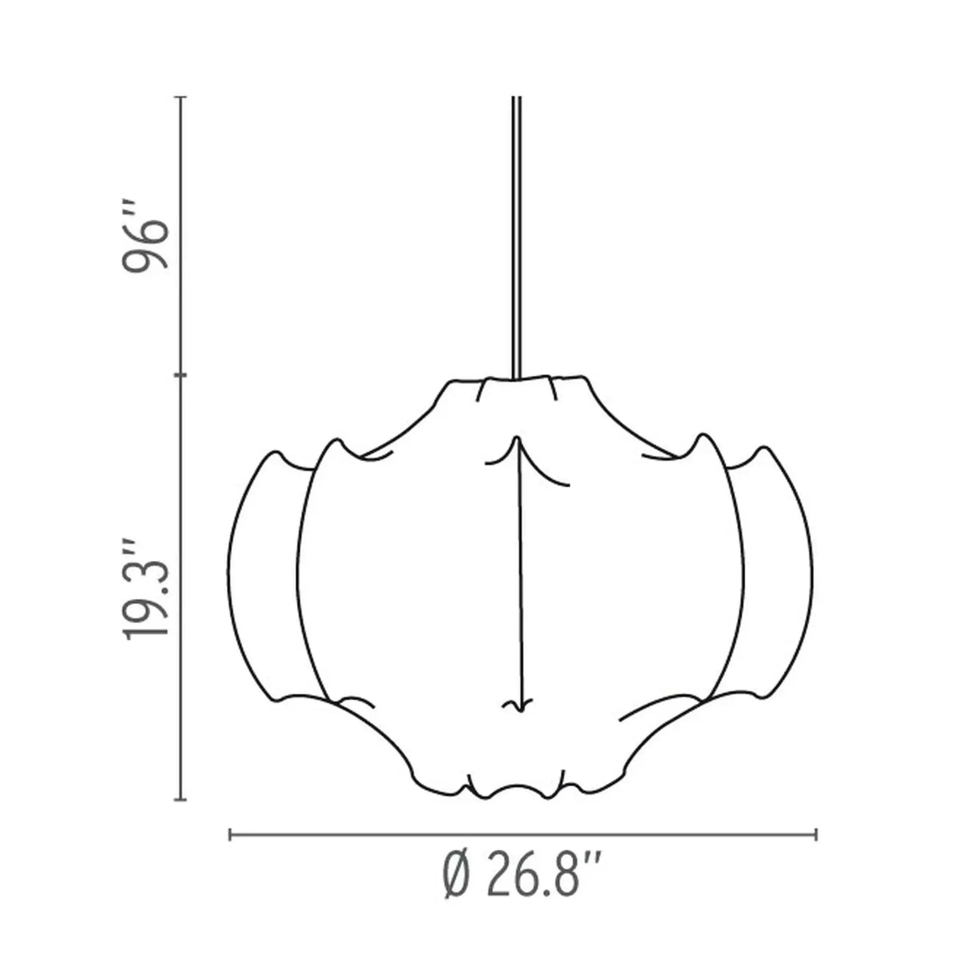 Viscontea Cocoon Pendant Light | Flos | JANGEORGe Interior Design
