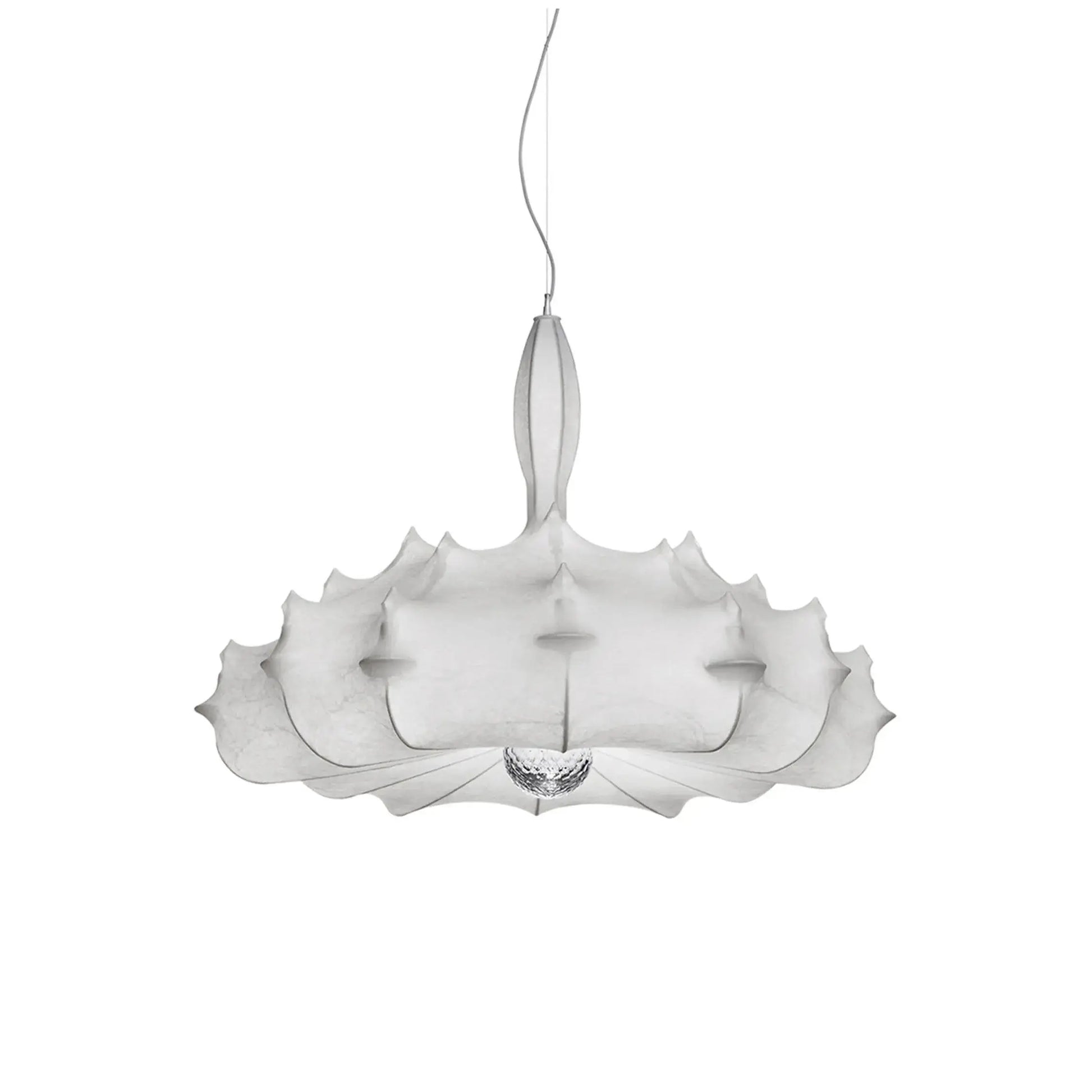 Zeppelin Chandelier Pendant Light made with Cocoon Material | Flos | JANGEORGe Interior Design