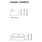 Cooper - Sofa | Frigerio | JANGEORGe Interior Design