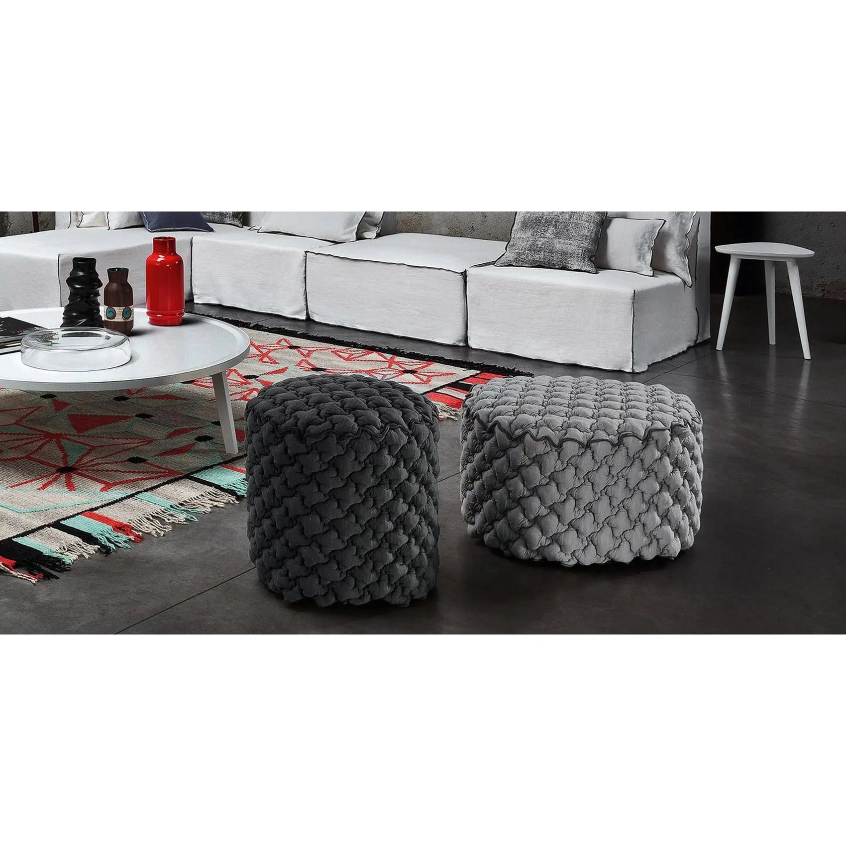 Brick 19 - Ottoman - JANGEORGe Interiors & Furniture