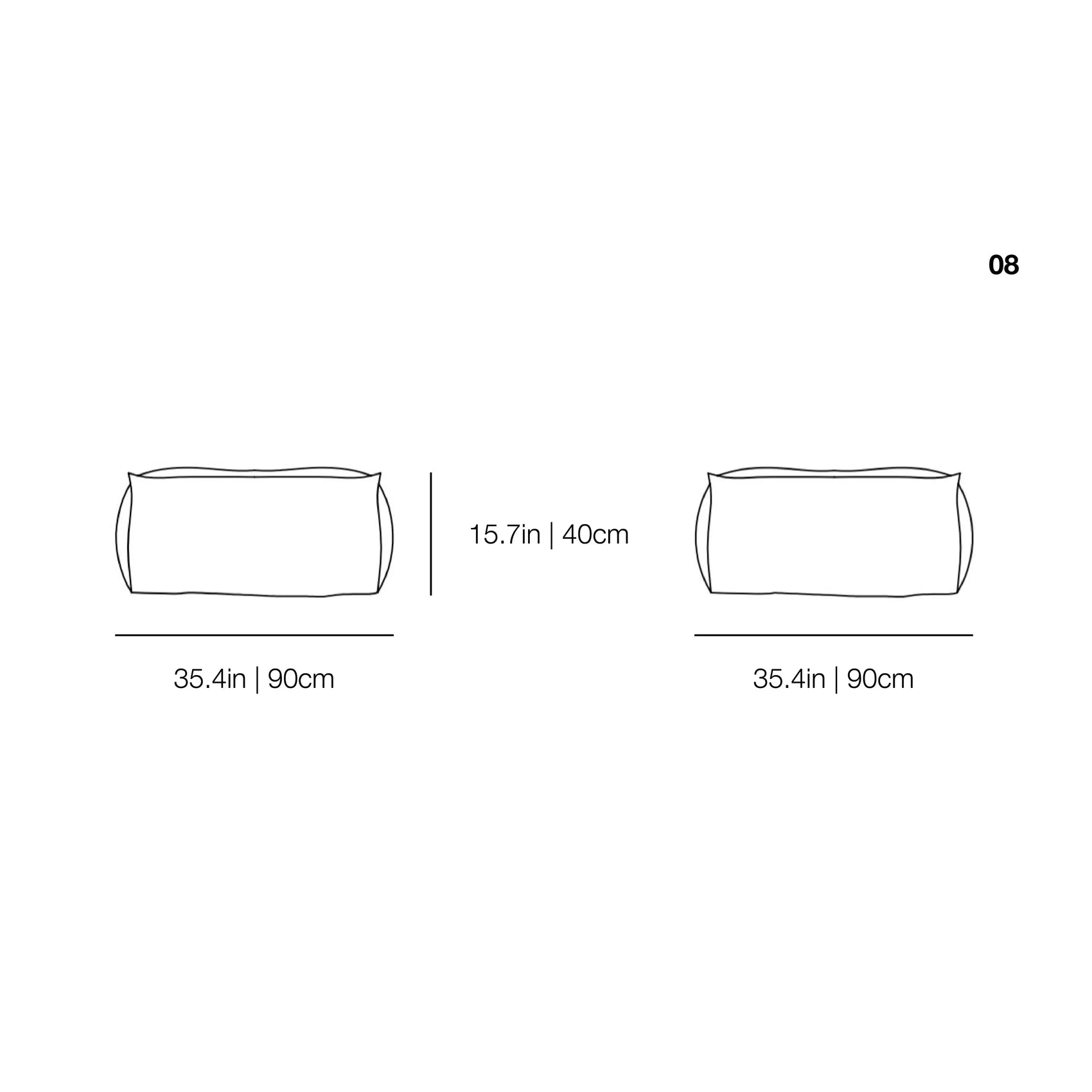 Ghost 08 Ottoman | Gervasoni | JANGEORGe Interior Design