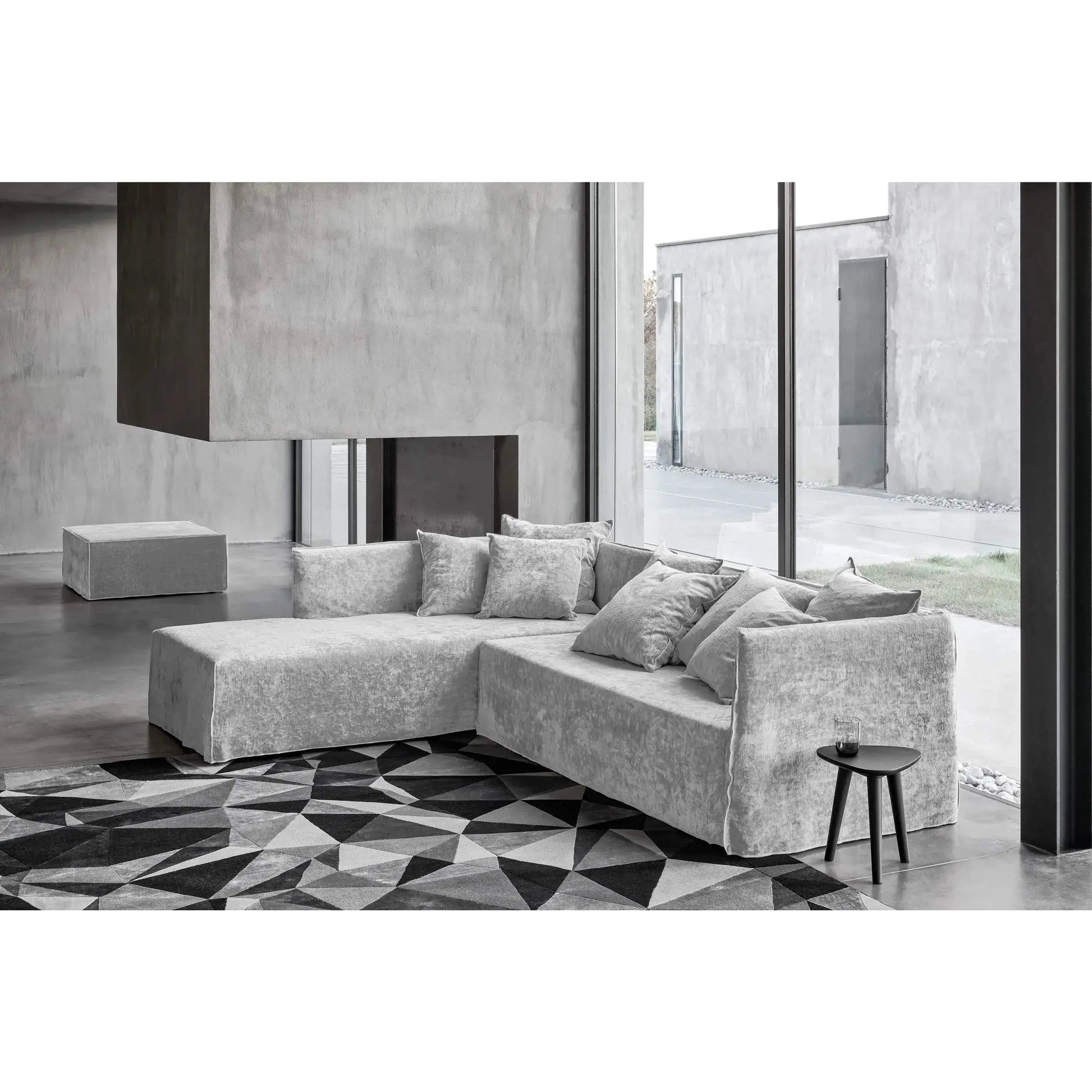 Ghost 26 P Ottoman | Gervasoni | JANGEORGe Interior Design