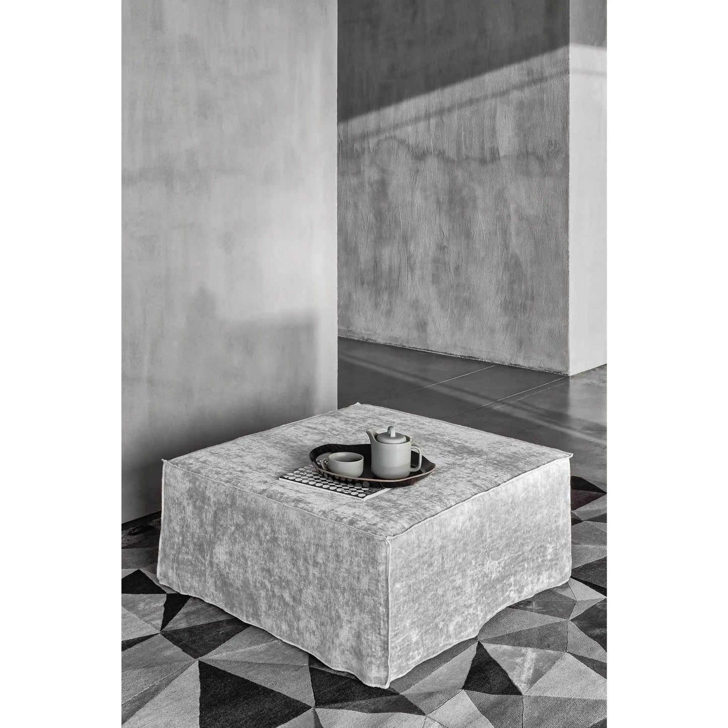 Ghost 26 P Ottoman | Gervasoni | JANGEORGe Interior Design