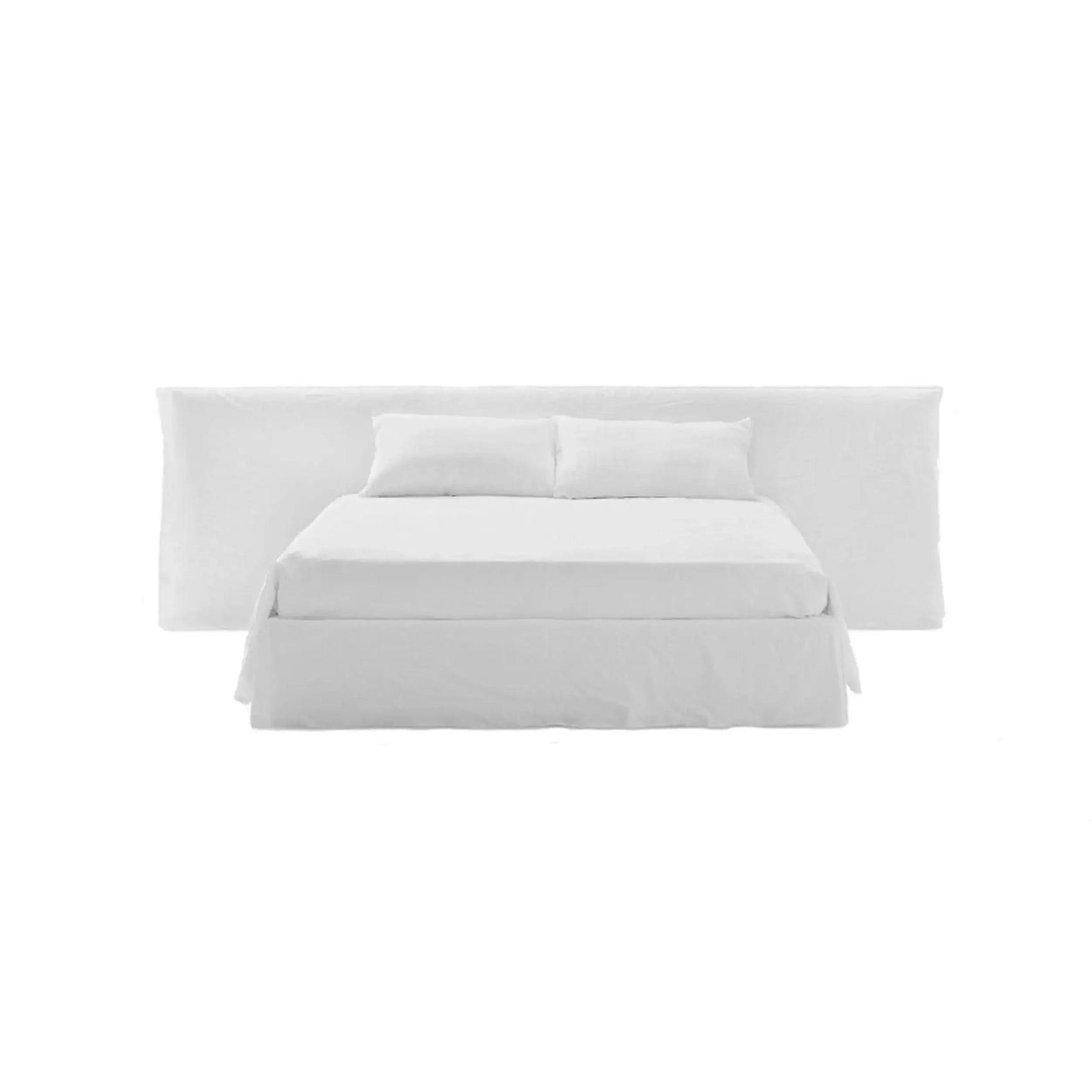 Ghost 81 Bed with Extended Headboard | Gervasoni | JANGEORGe Interior Design