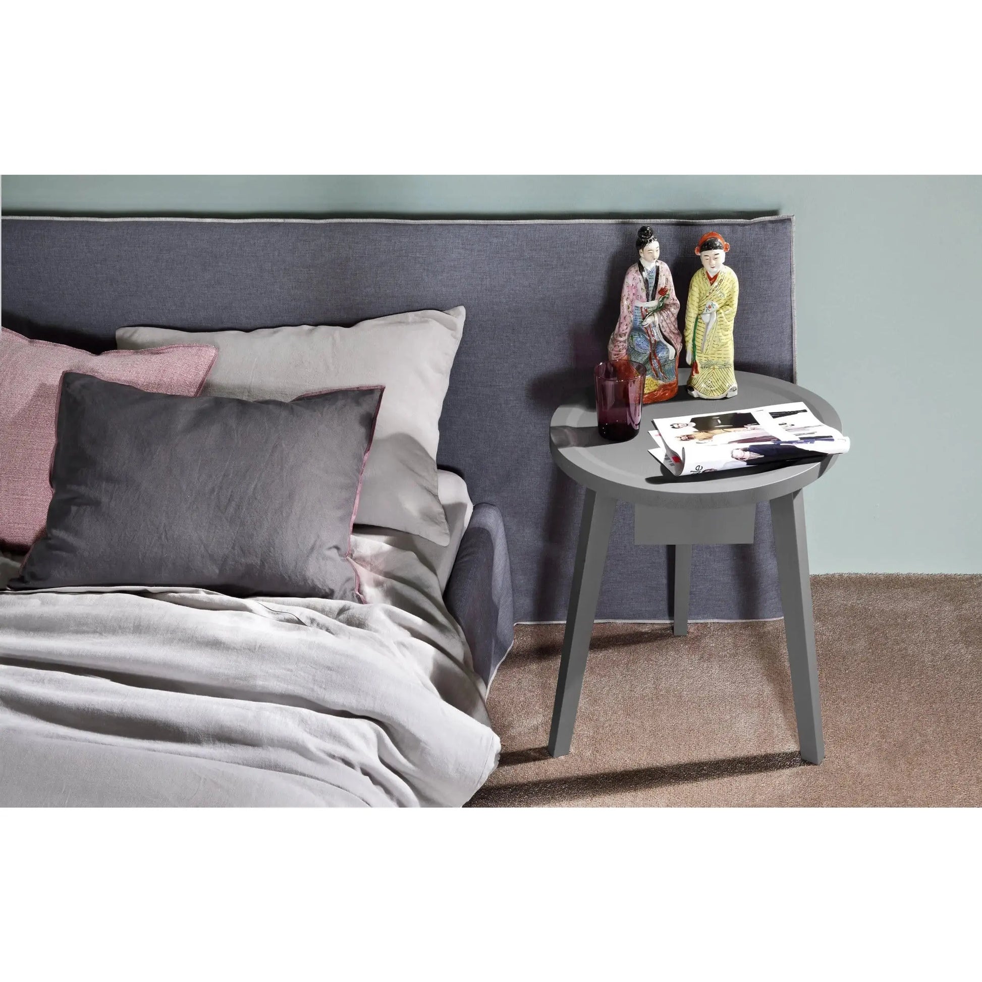 Ghost 81 Bed with Extended Headboard | Gervasoni | JANGEORGe Interior Design