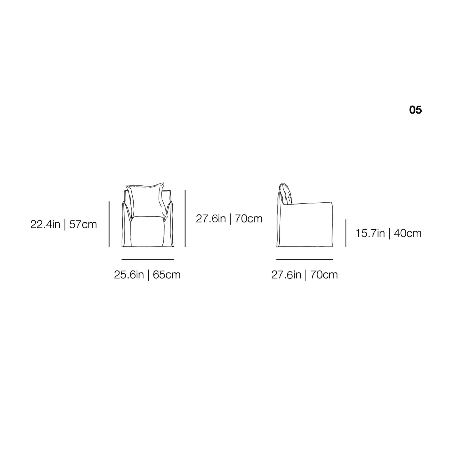 Ghost Out 05 Armchair | Gervasoni | JANGEORGe Interior Design