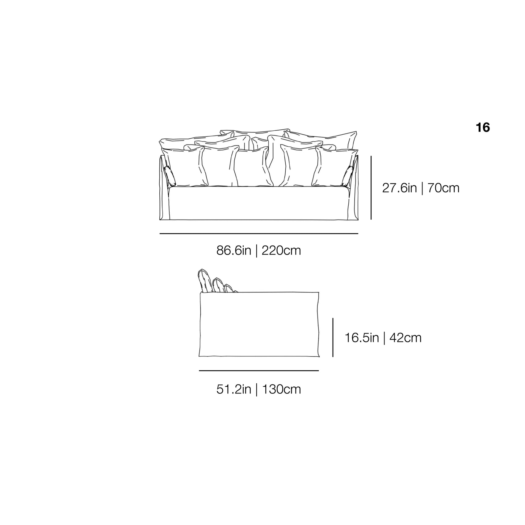 Ghost Out 16 Outdoor Sofa | Gervasoni | JANGEORGe Interior Design