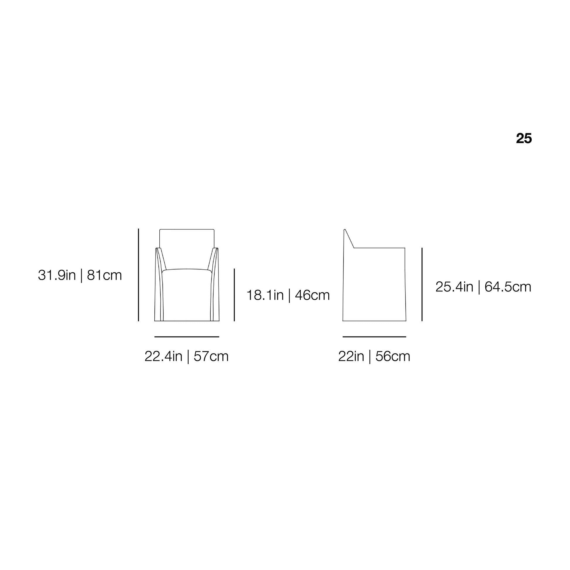 Ghost Out 25 Outdoor Armchair | Gervasoni | JANGEORGe Interior Design