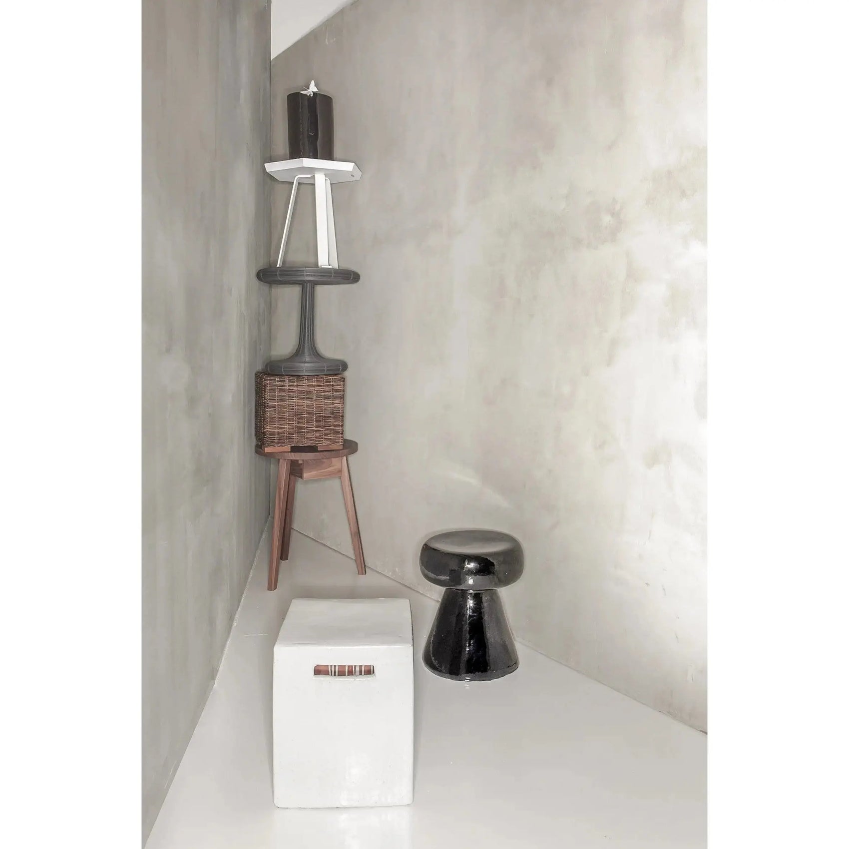 Gray 45 Side Table | Gervasoni | JANGEORGe Interior Design