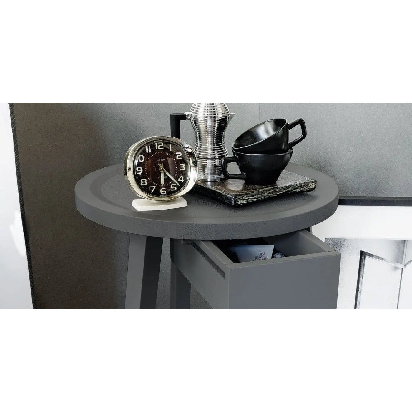 Gray 45 Side Table | Gervasoni | JANGEORGe Interior Design