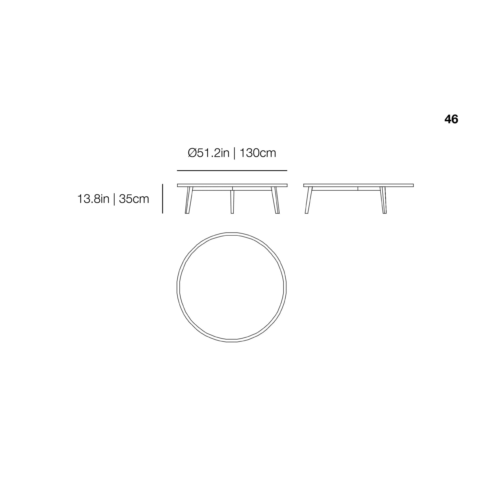 Gray 46 - Coffee Table - JANGEORGe Interiors & Furniture