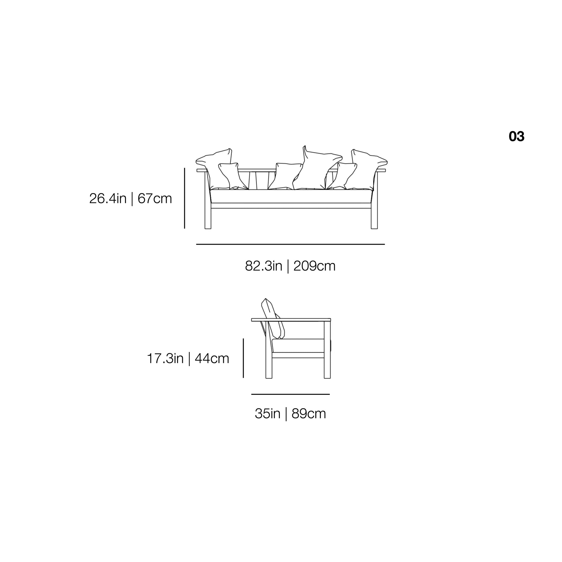 InOut 03 Sofa | Gervasoni | JANGEORGe Interior Design