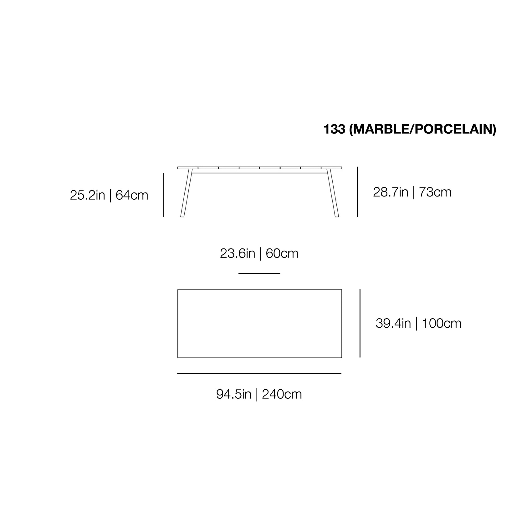 InOut 133 Dining Table | Gervasoni | JANGEORGe Interior Design