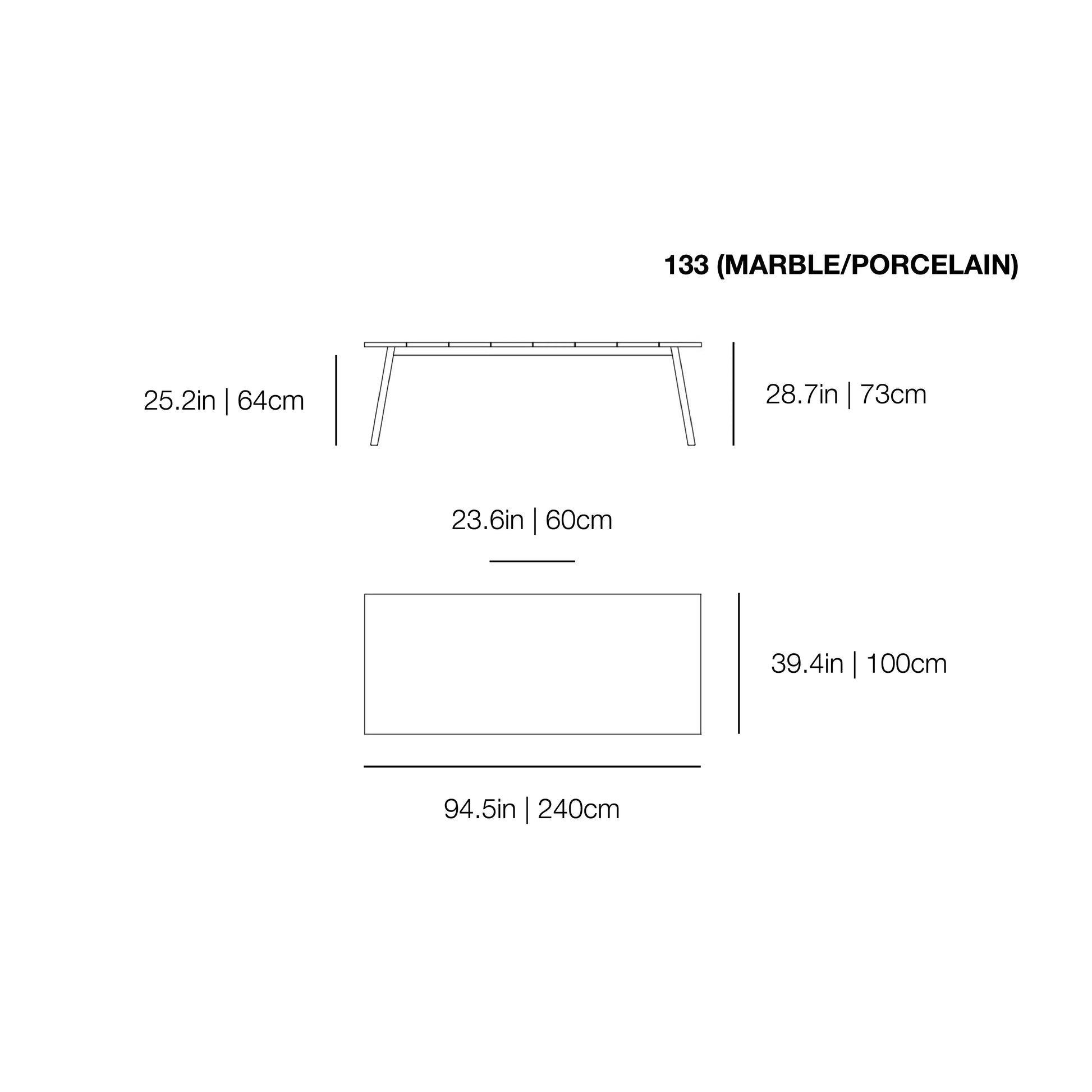 InOut 133 Dining Table | Gervasoni | JANGEORGe Interior Design
